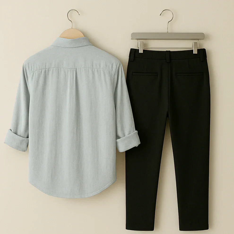 Men's Premium Shirt & Trouser Combo