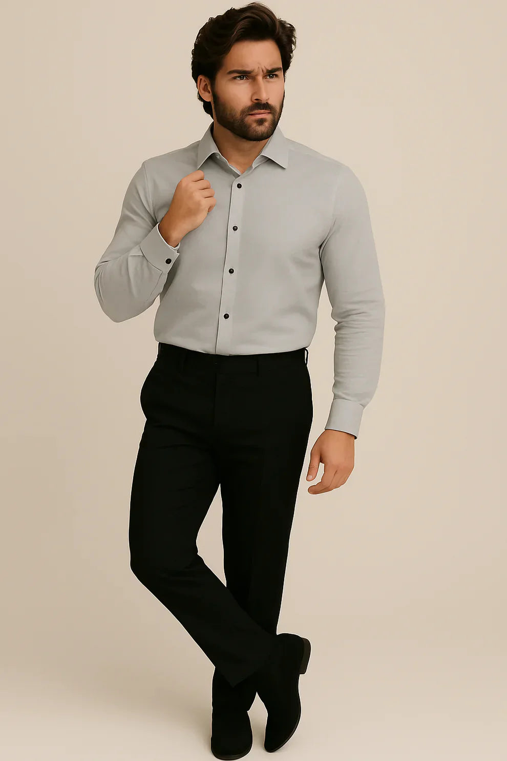 Men's Premium Shirt & Trouser Combo
